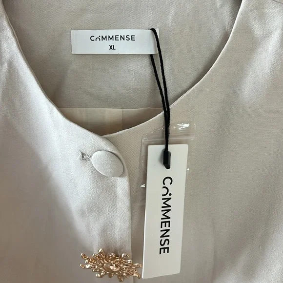 NWT MODERN MONEY by COMMENSE statement vest top XL - Picture 10 of 11